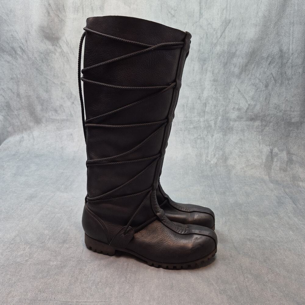 Son of Sandlar Peasant Medieval Renaissance Festival Steampunk Lace Up Boots